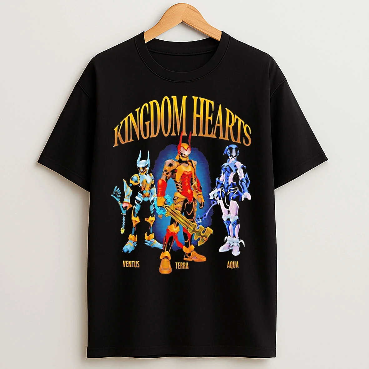 Classic Kingdom Hearts Ventus Terra Aqua T Shirts
