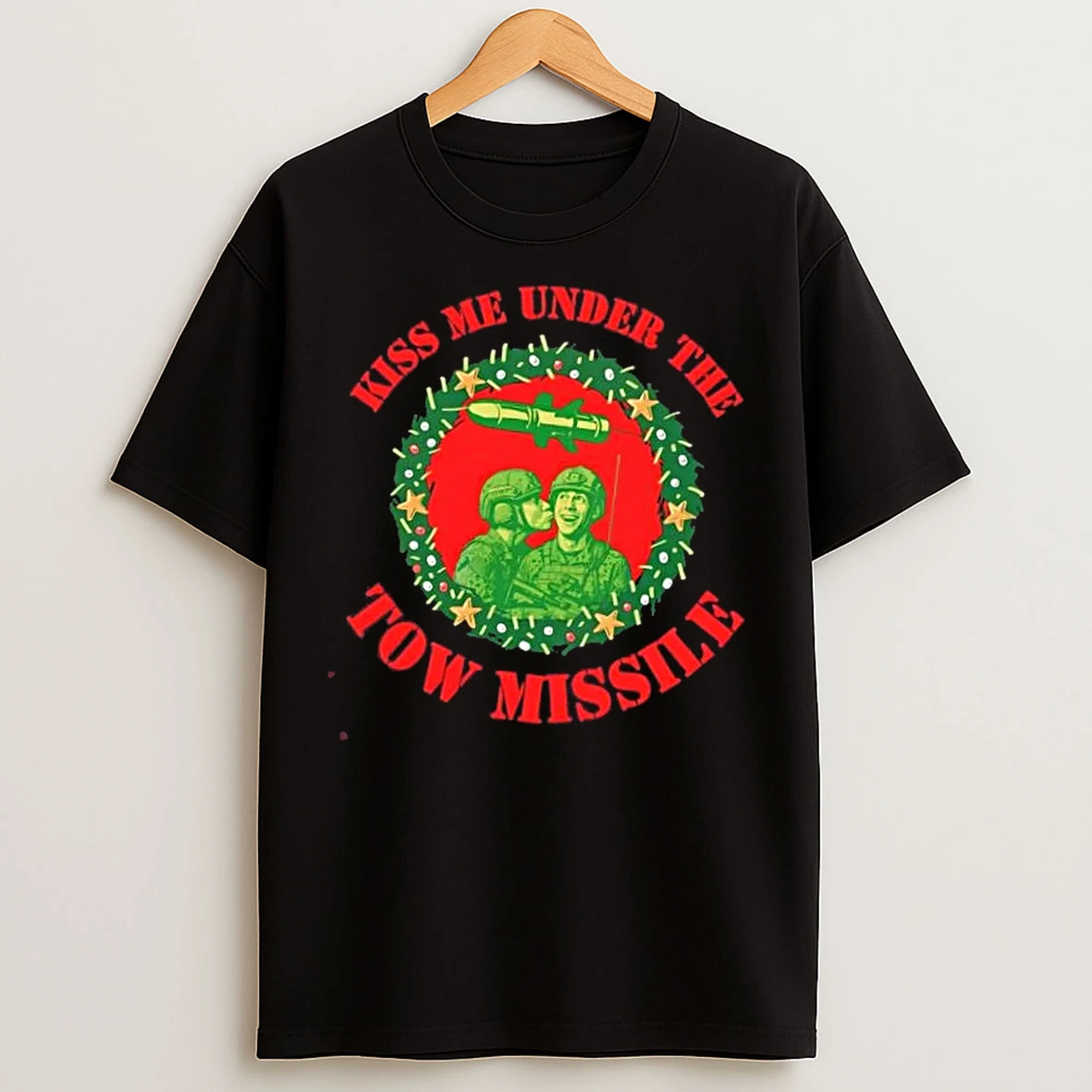 Classic Kiss Me Under The Tow Missile T Shirts