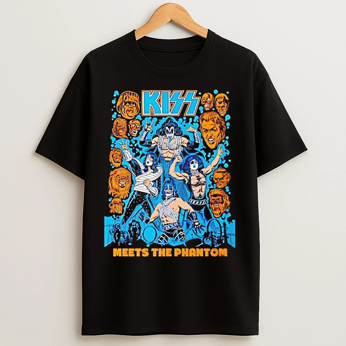 Classic Kiss Meets The Phantom T Shirts