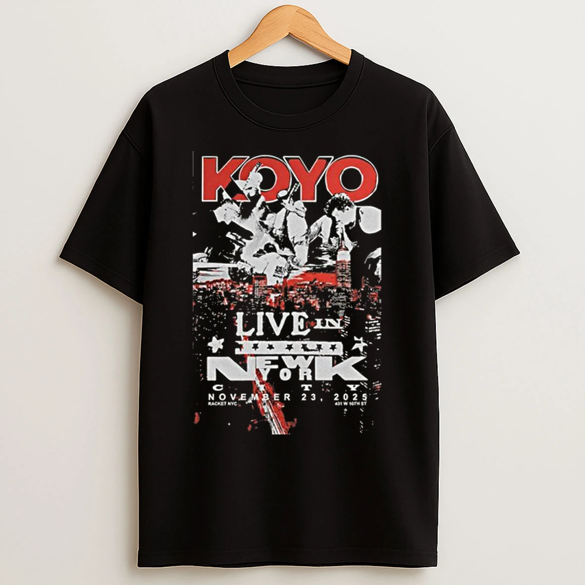 Classic Koyo Lihc Show Racket Nyc Nov 23 2025 T Shirts