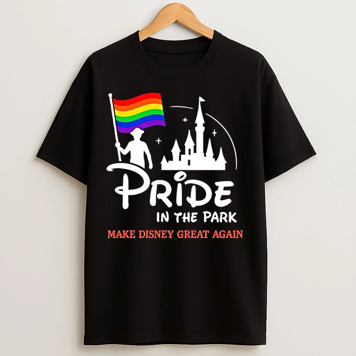 Classic Lgbt Pride In The Park Make Disney Great Again T Shirts