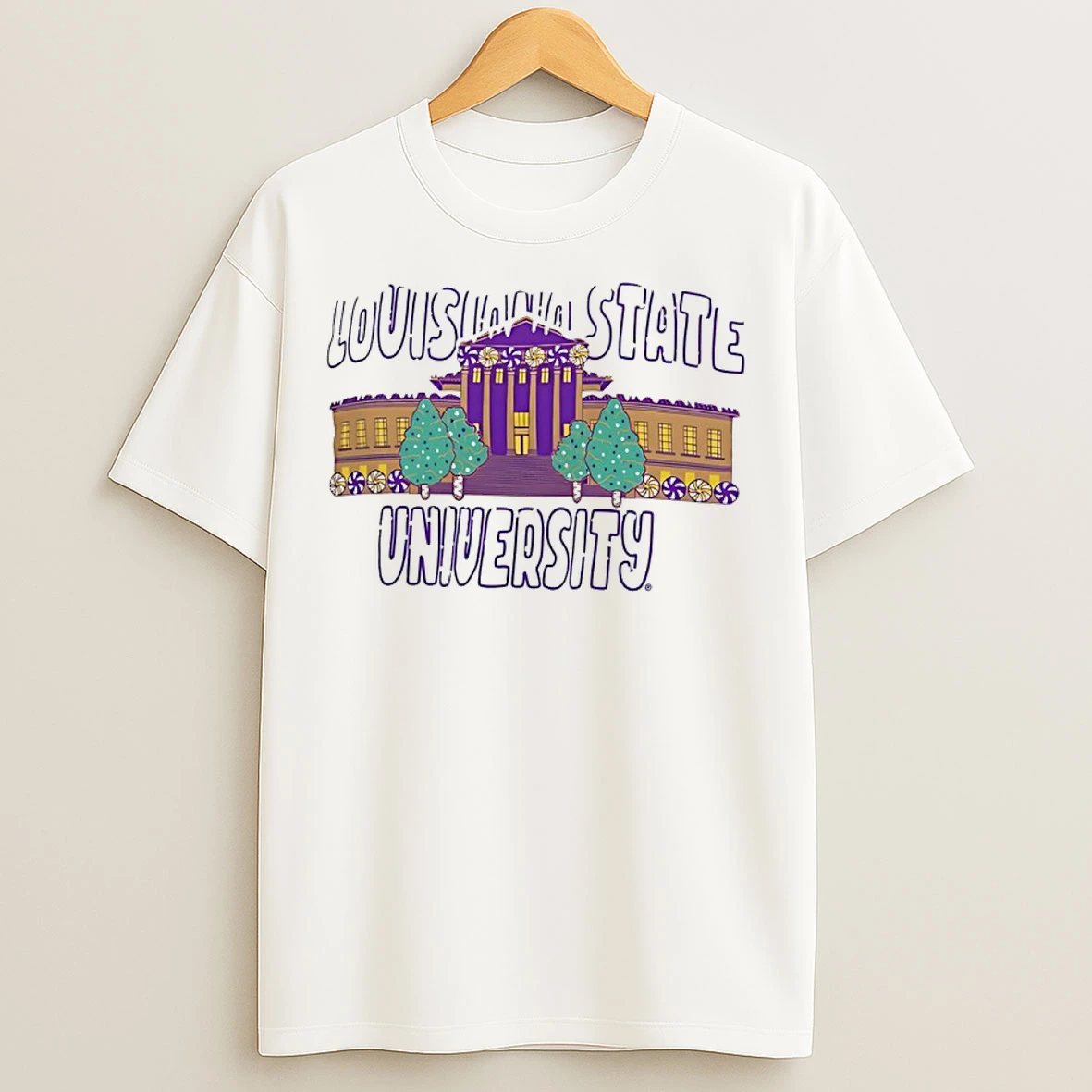 Classic Lsu Tigers Louisiana State University Christmas 2025 T Shirts