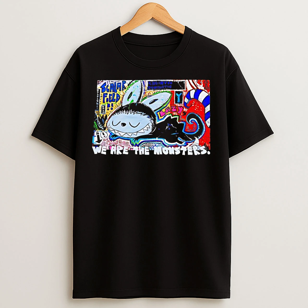 Classic Labubu We Are The Monsters T Shirts