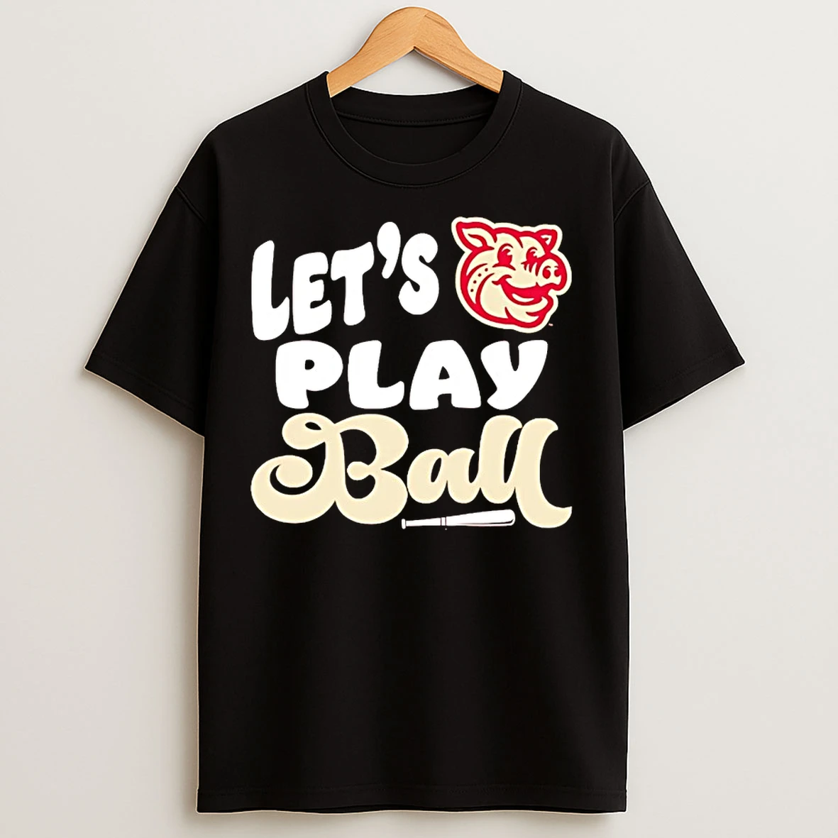 Classic Lehigh Valley Ironpigs Lets Play Ball T Shirts