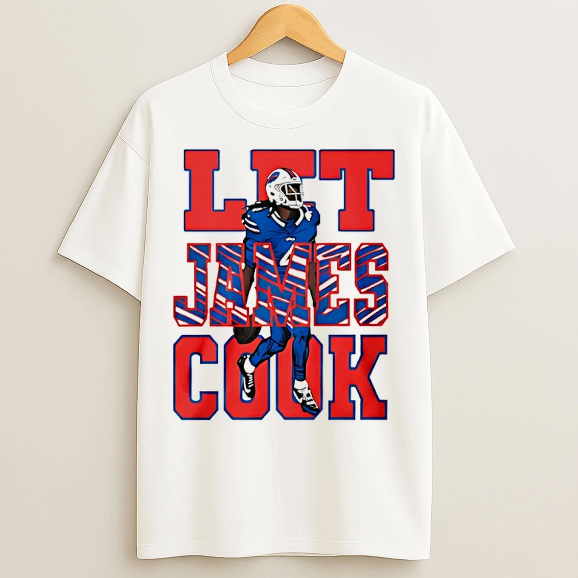 Classic Let James Cook Buffalo Bills Christmas T Shirts
