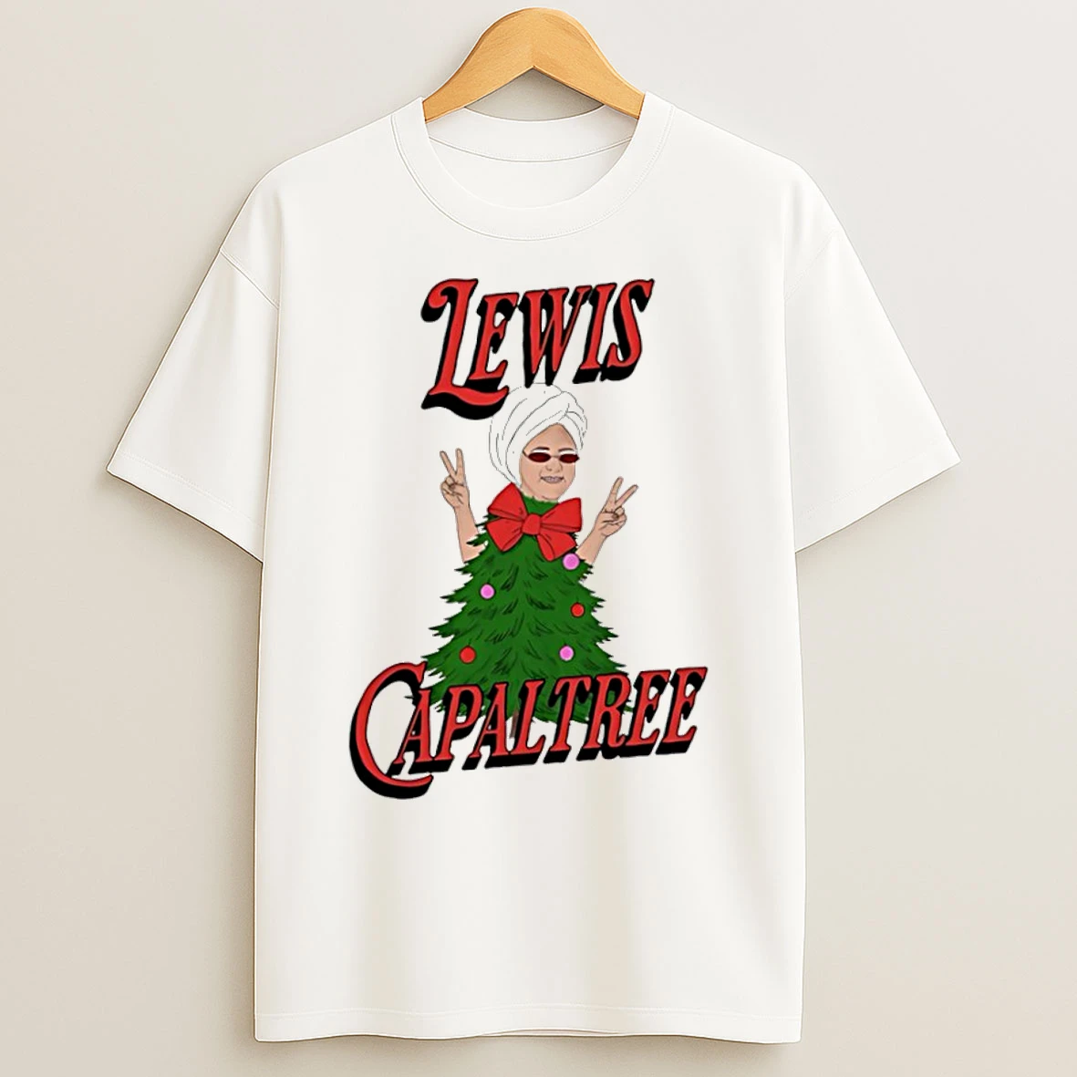 Classic Lewis Capaltree Christmas Tree T Shirts