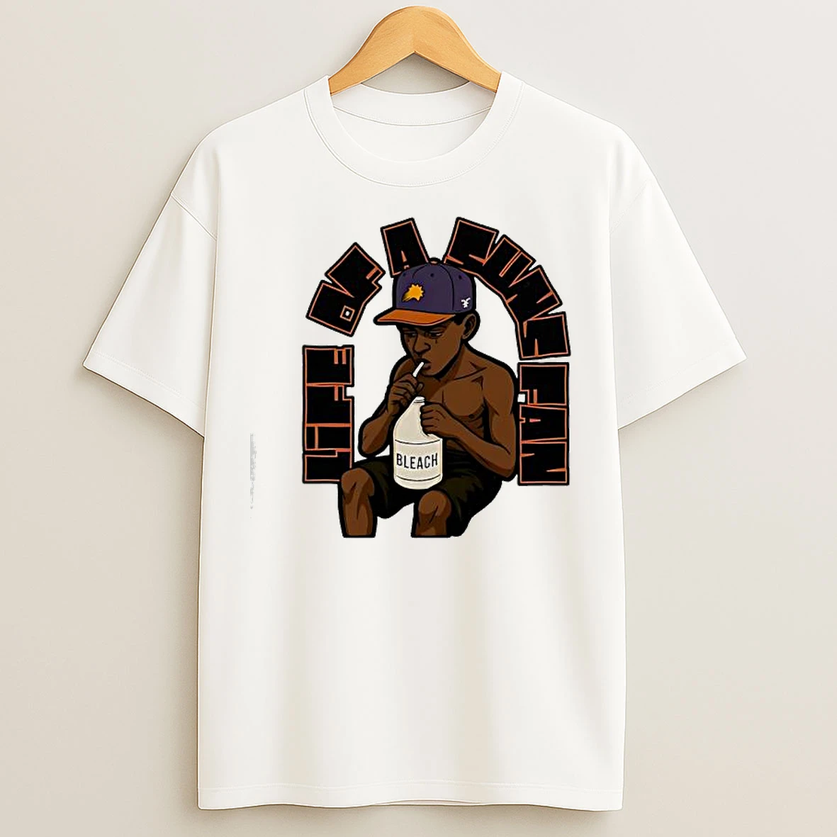 Classic Life Of A Sunsfan Bleach Bottle T Shirts