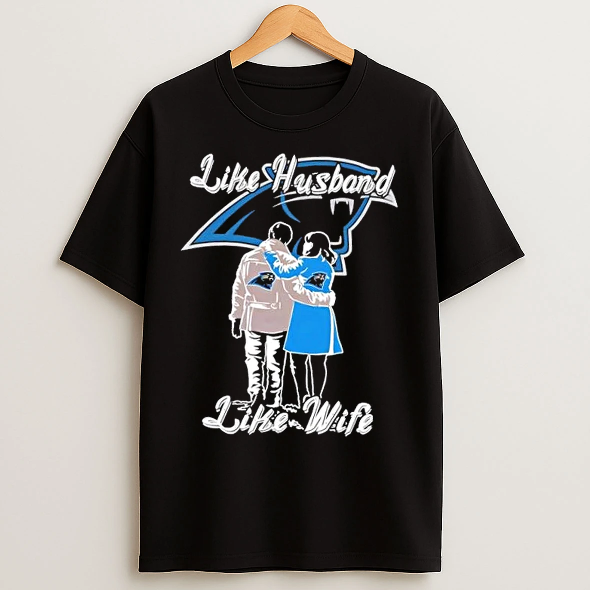 Classic Like Husband Like Wife Like Carolina Panthers T Shirts