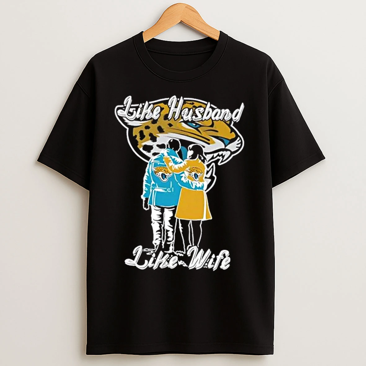 Classic Like Husband Like Wife Like Jacksonville Jaguars T Shirts