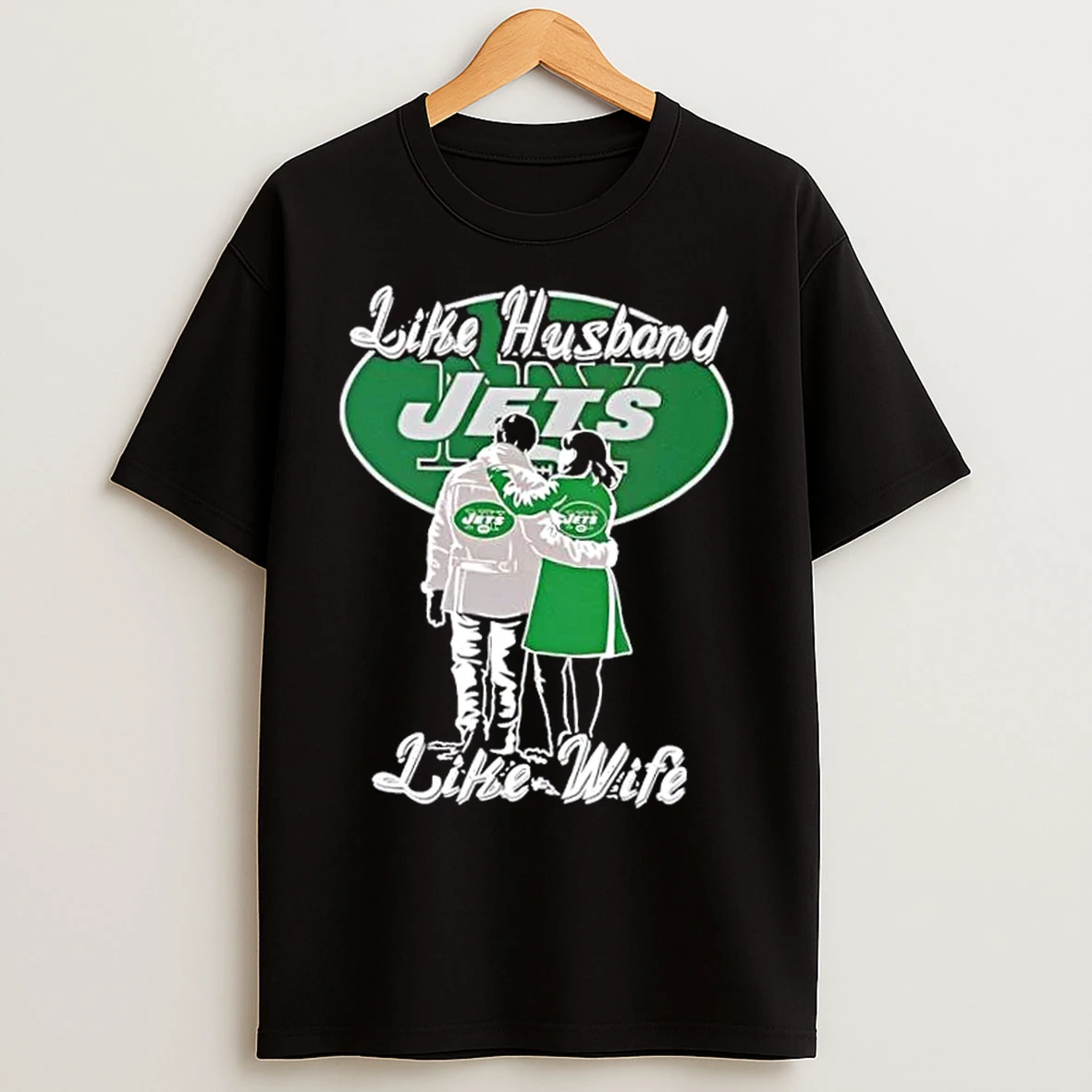 Classic Like Husband Like Wife Like New York Jets T Shirts