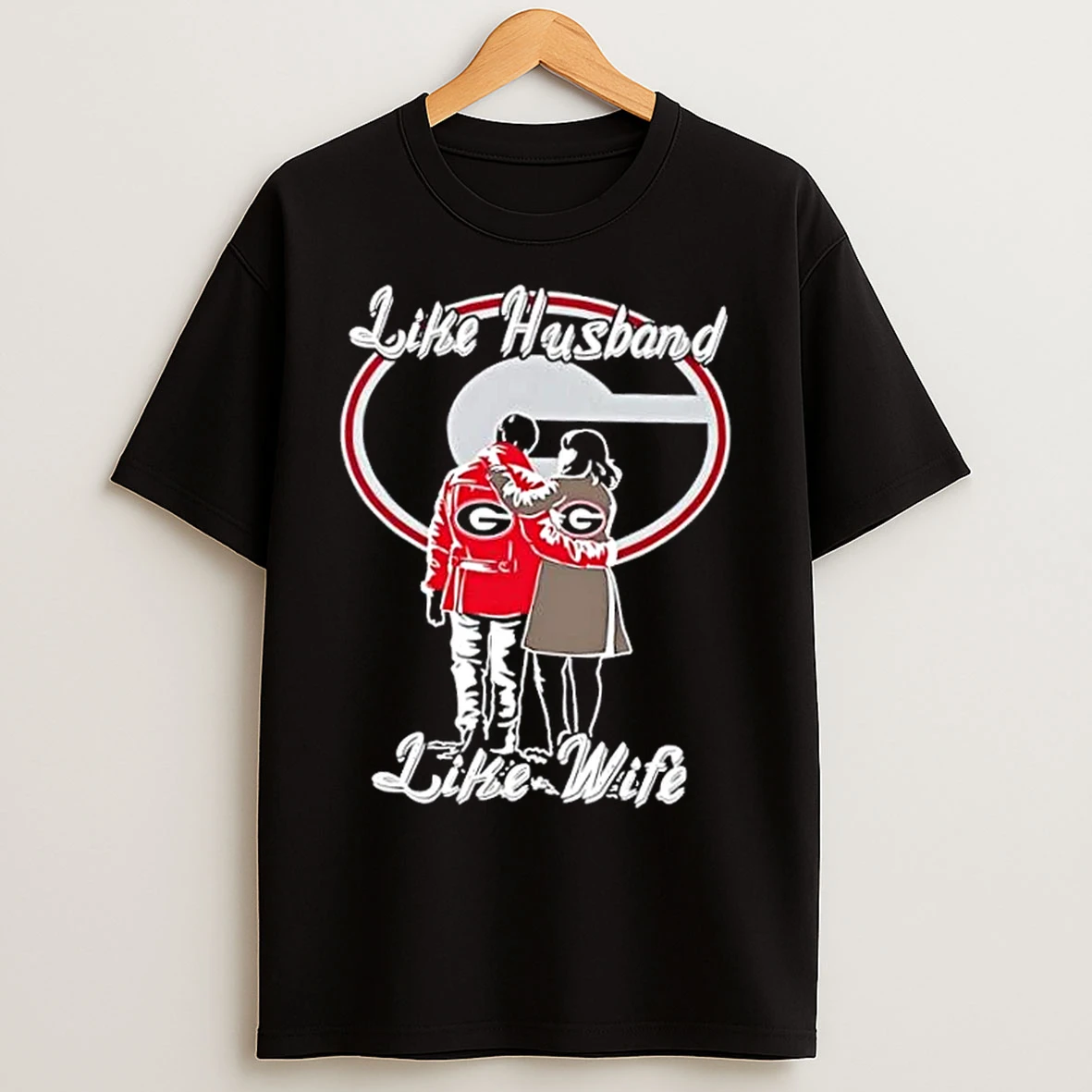 Classic Like Husband Like Wife Like Georgia Bulldogs T Shirts