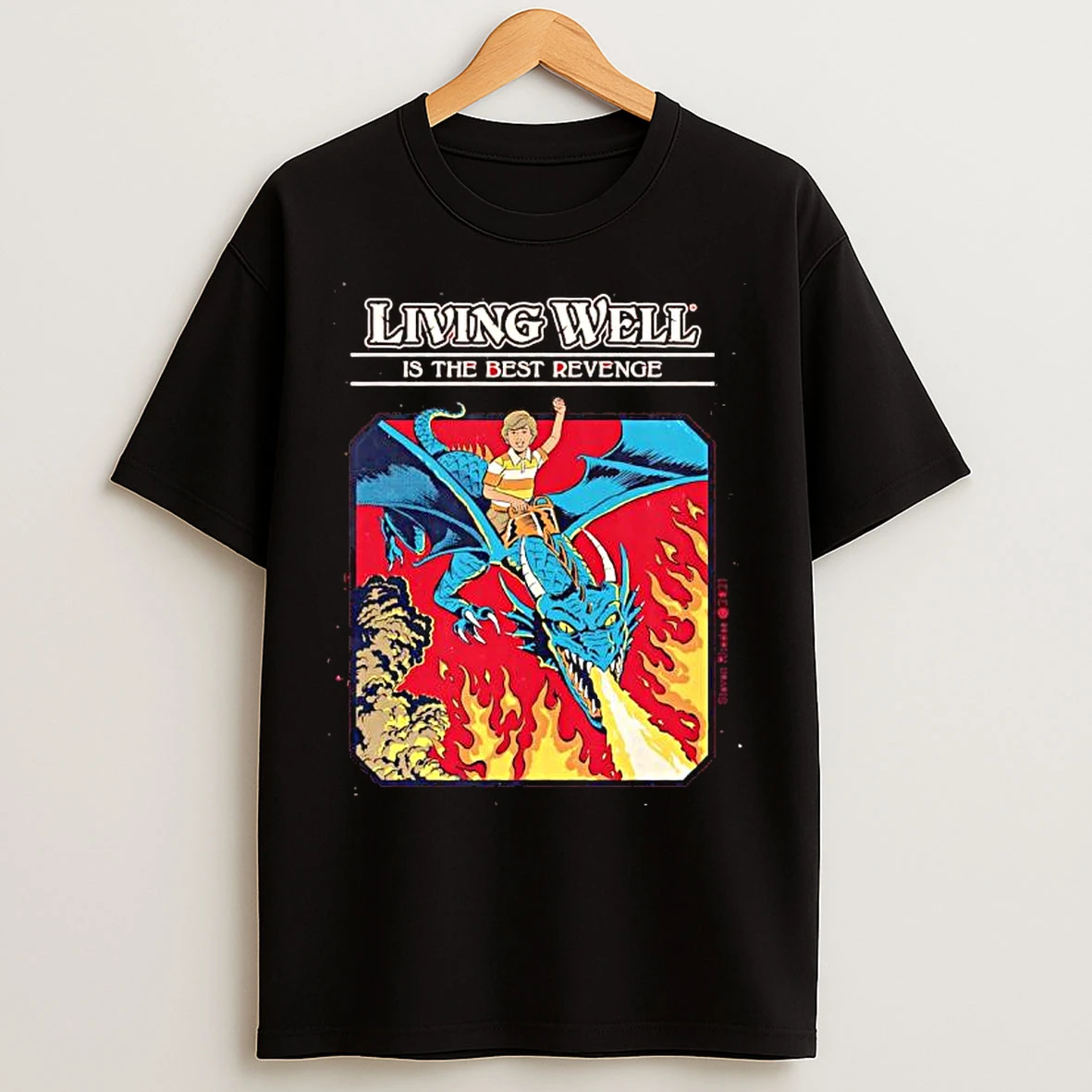 Classic Living Well Is The Best Revenge T Shirts