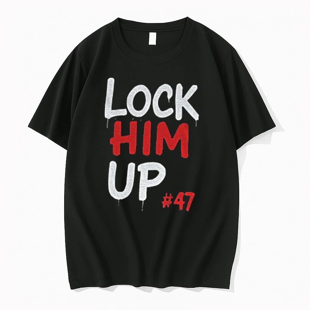 Classic Lock Him Up 47 Anti Trump T Shirts
