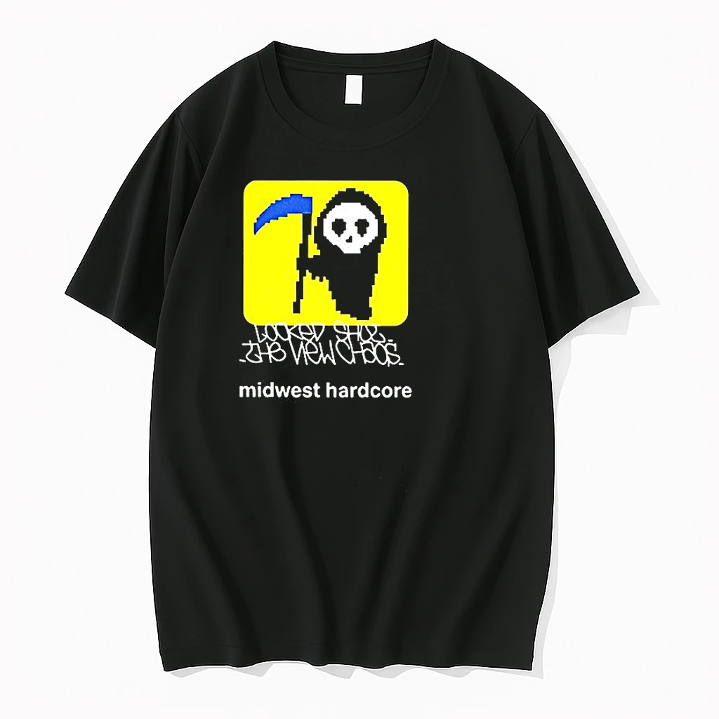 Classic Locked Shut Reaper Midwest Hardcore T Shirts
