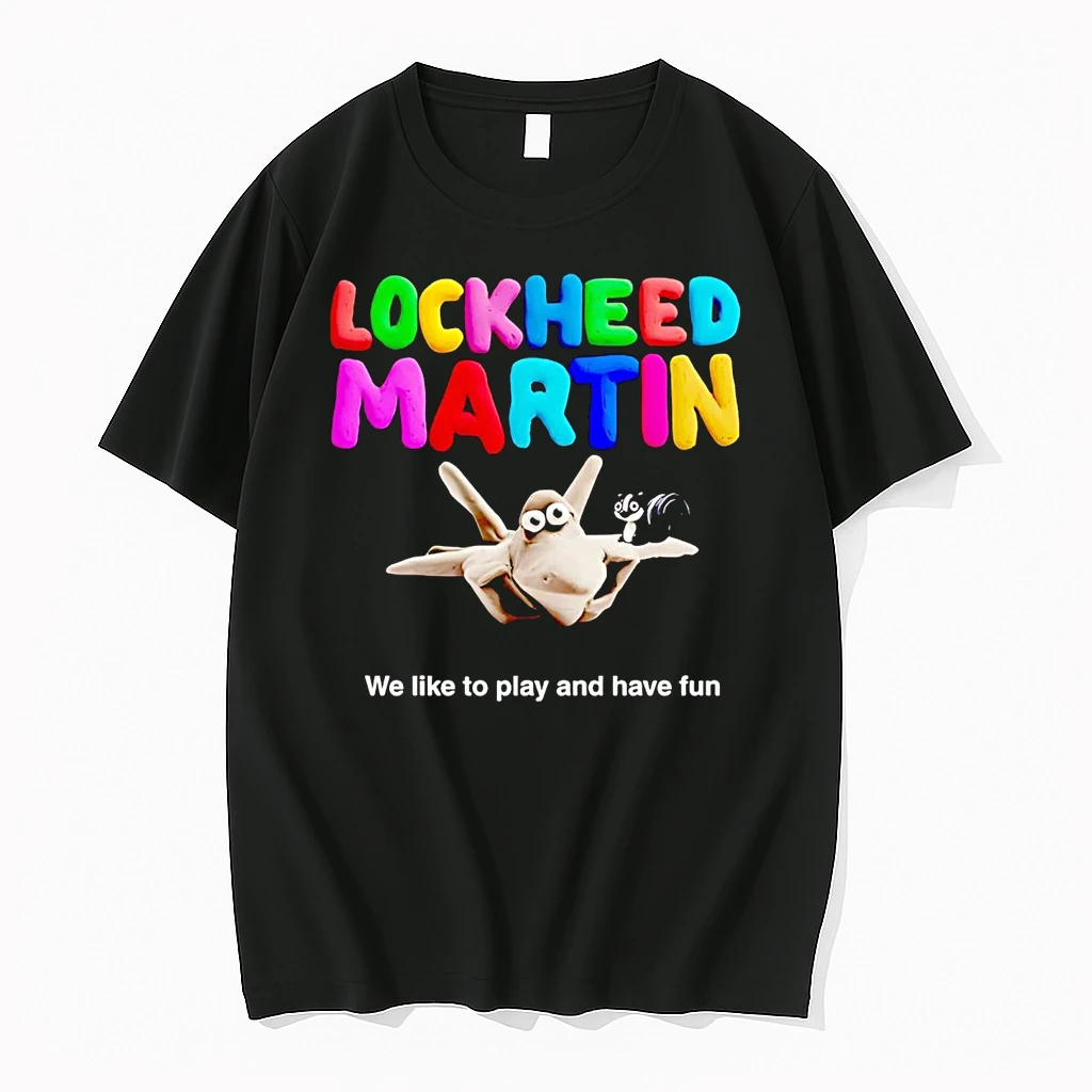 Classic Lockheed Martin We Like To Play And Have Fun T Shirts