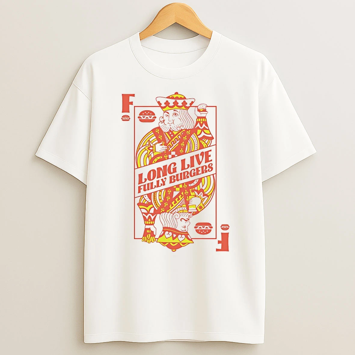 Classic Long Fully Burgers T Shirts