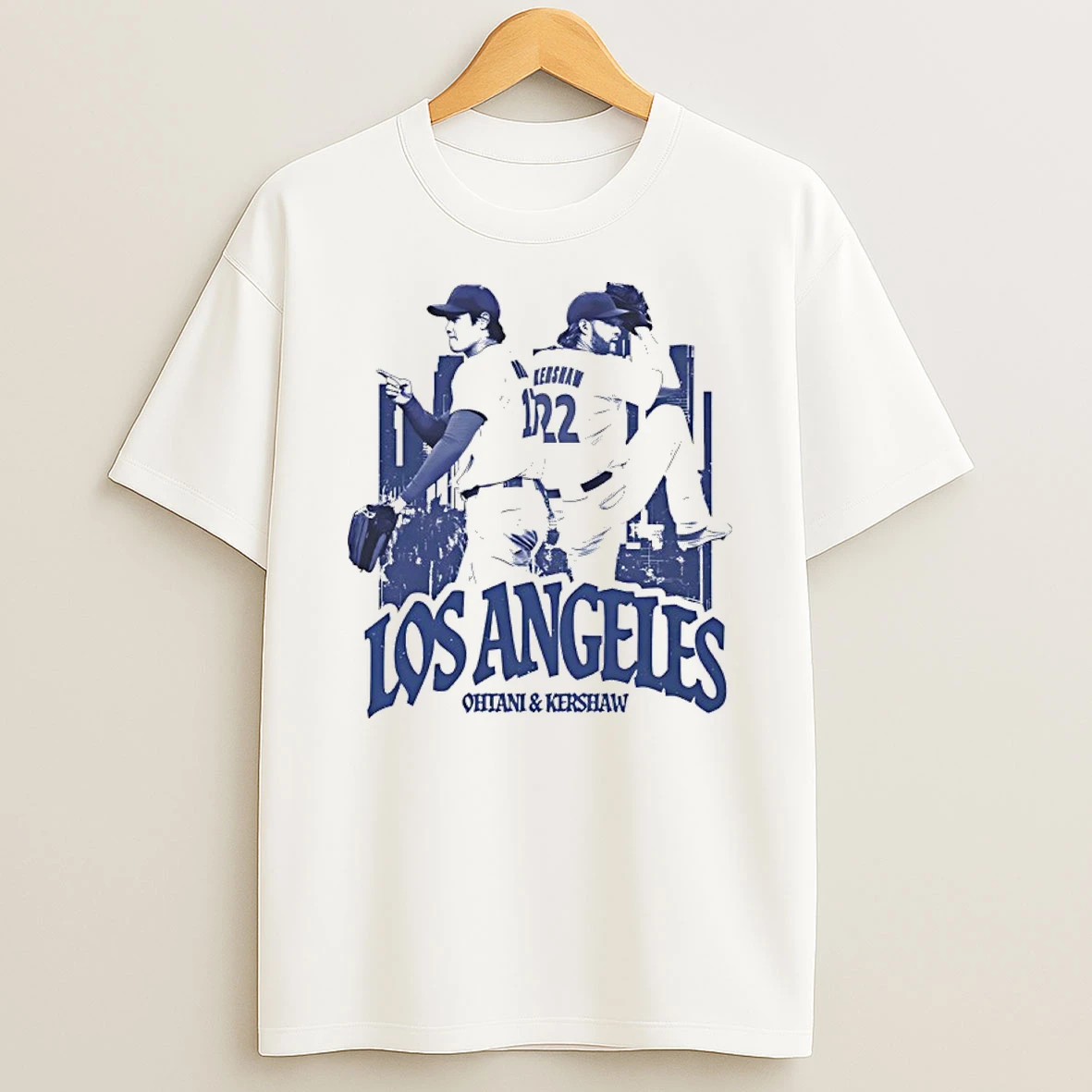 Classic Los Angeles Dodgers Duo Shohei Ohtani And Clayton Kershaw T Shirts