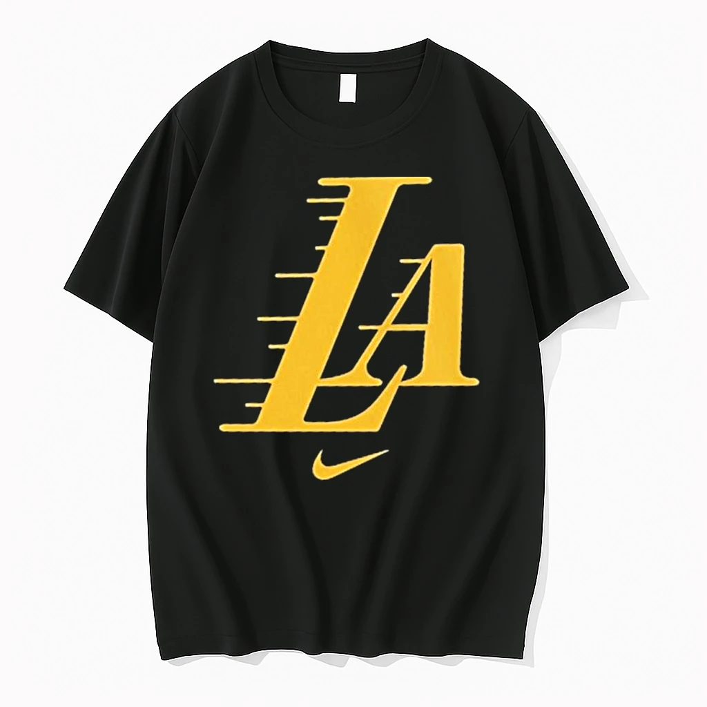 Classic Los Angeles Lakers Nike 2025 2026 Nba City Edition Logo T Shirts