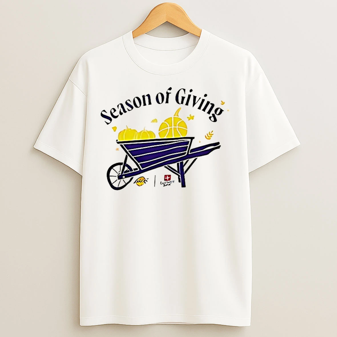 Classic Los Angeles Lakers Season Of Giving T Shirts