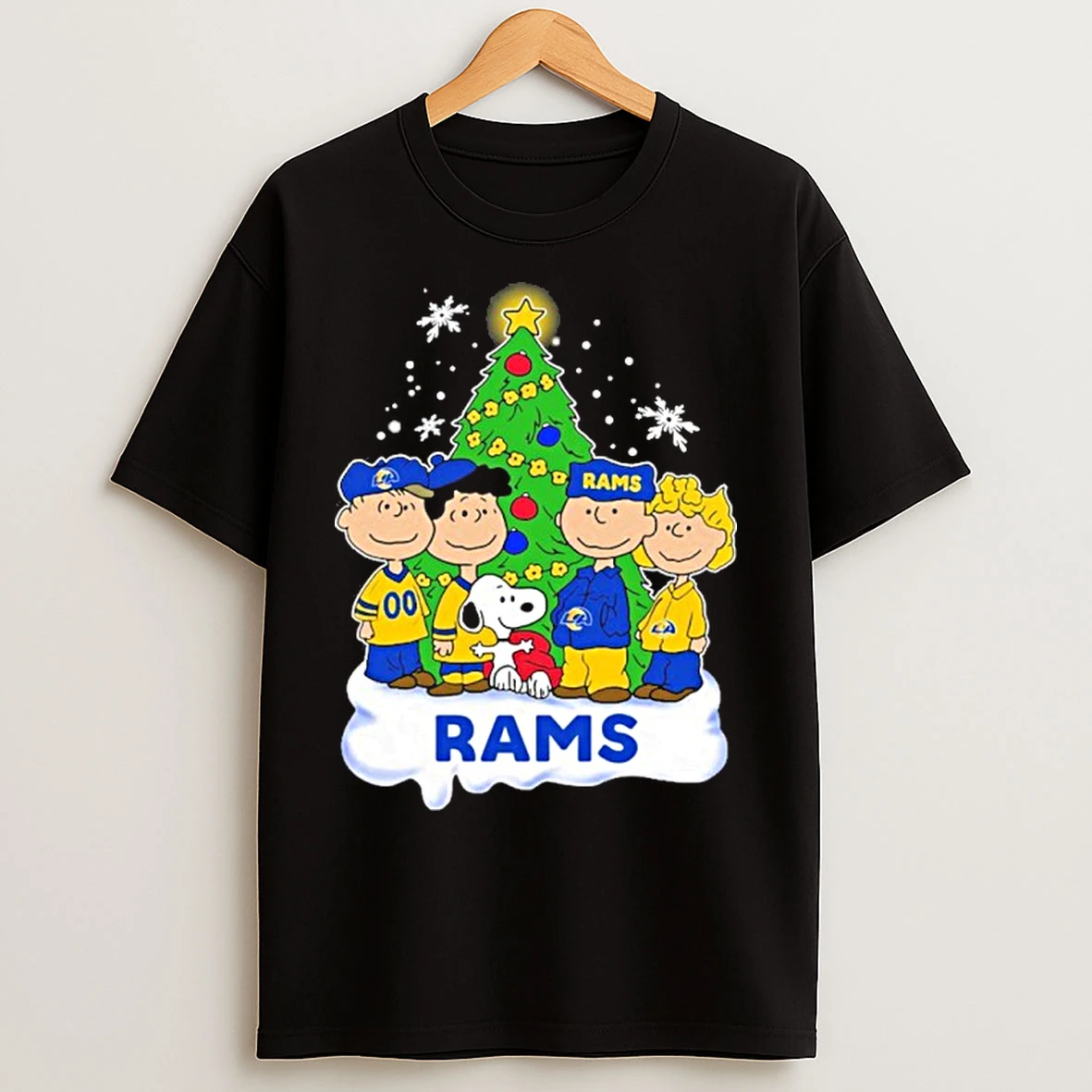 Classic Los Angeles Rams X The Peanuts Christmas 2025 T Shirts