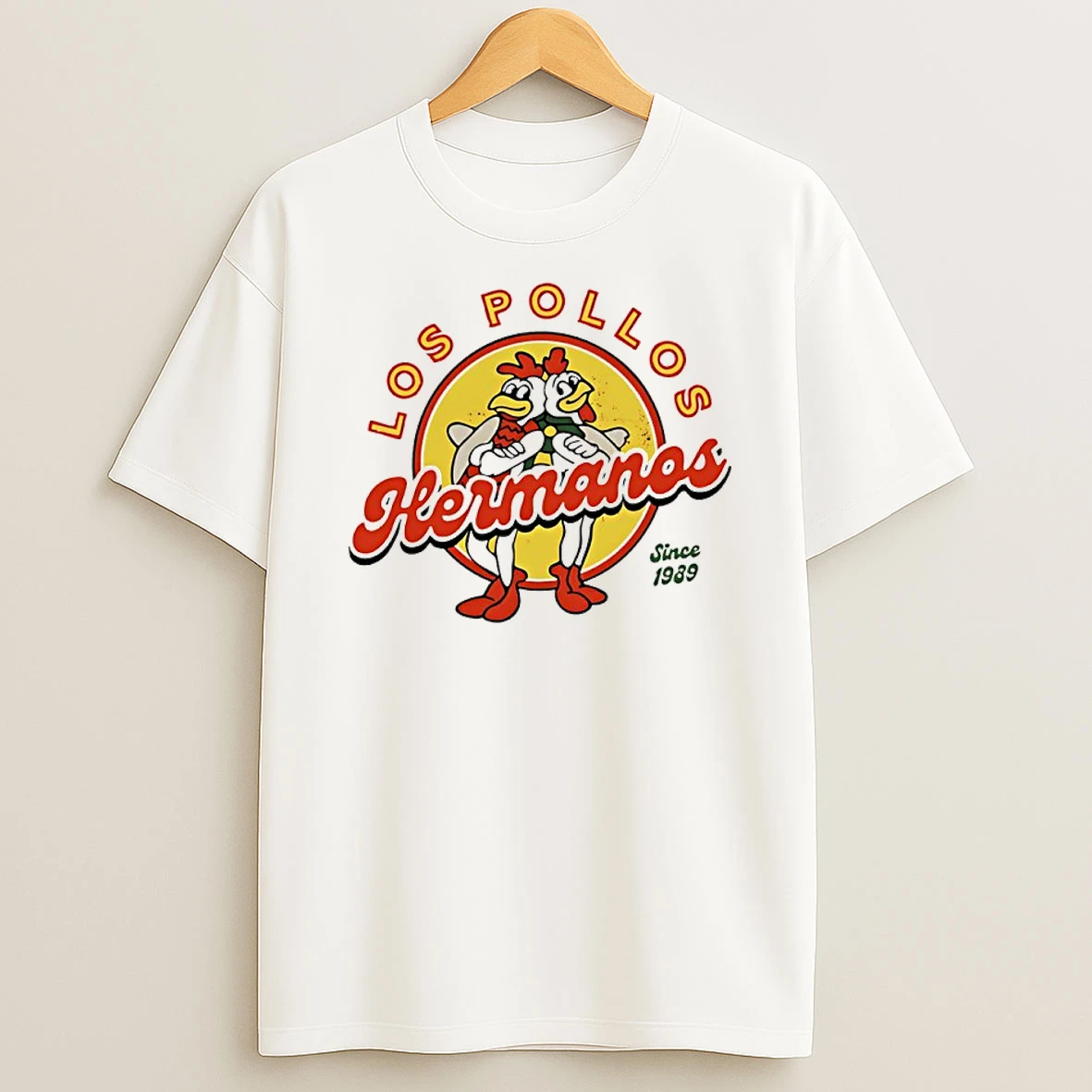 Classic Los Pollos Hermanos Since 1989 Logo T Shirts