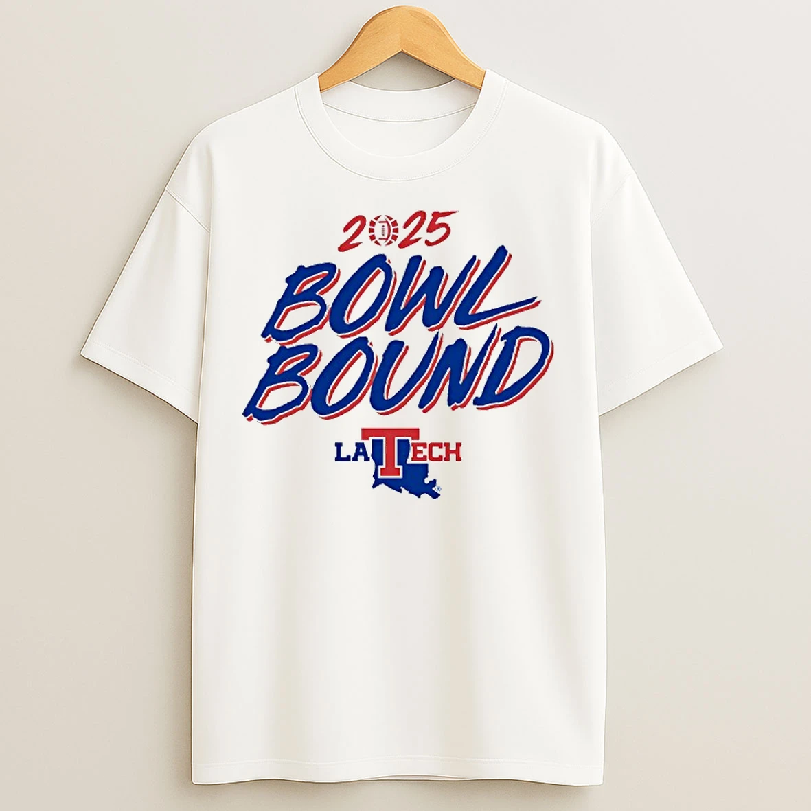 Classic Louisiana Tech Bulldogs 2025 Bowl Season Bound T Shirts