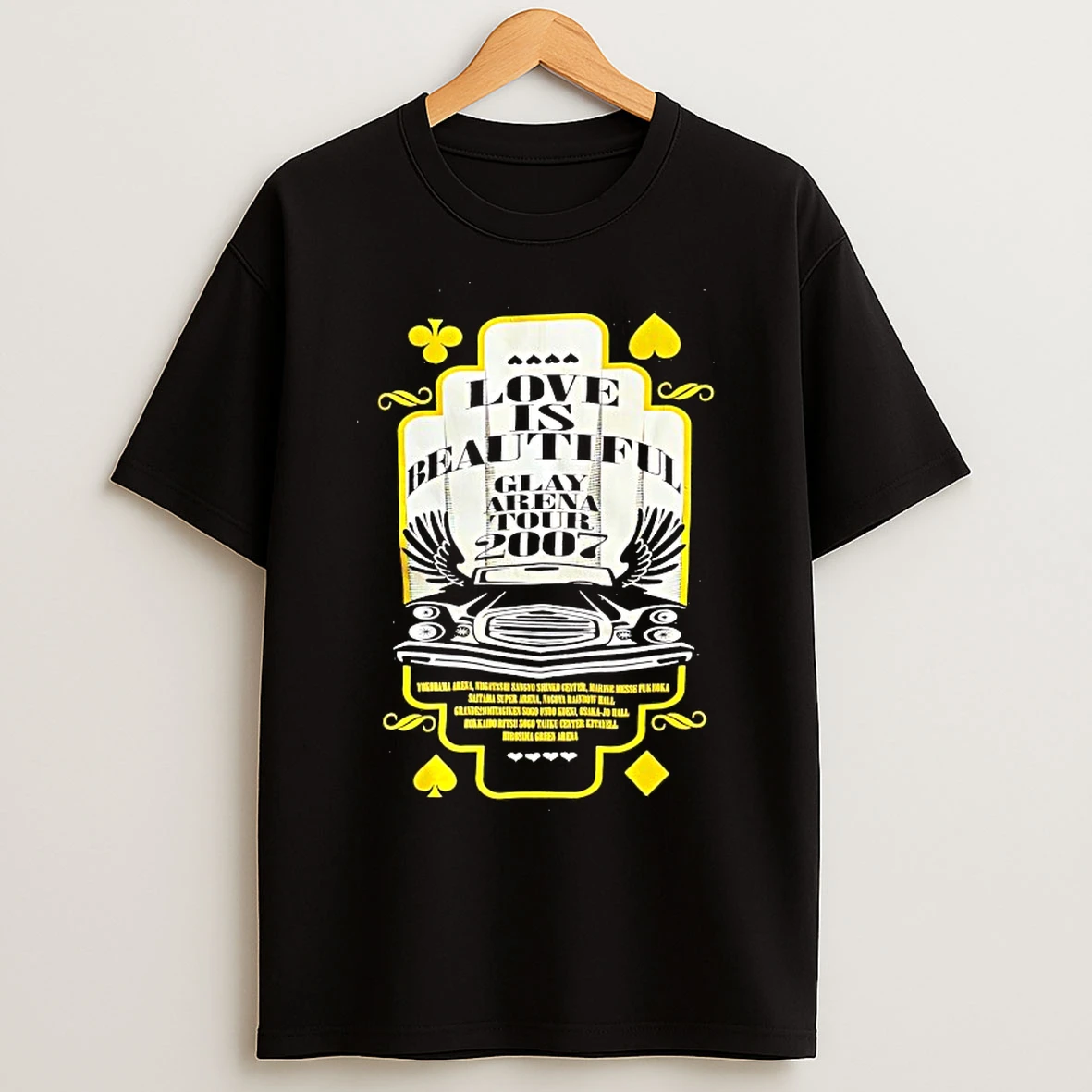 Classic Love Is Beautiful Glay Arena Tour 2007 T Shirts