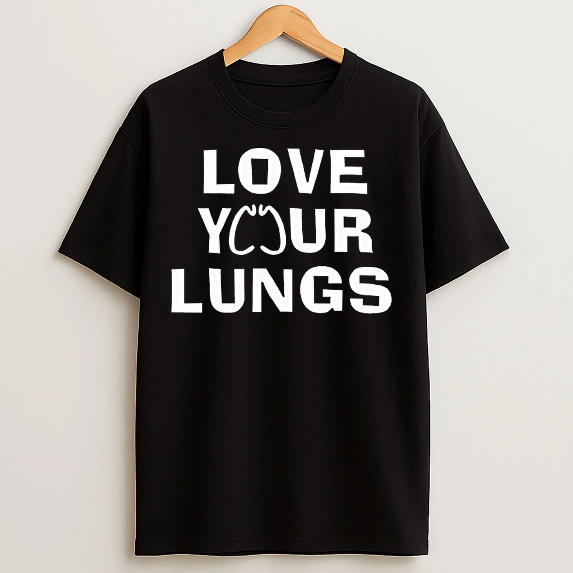 Classic Love Your Lungs T Shirts