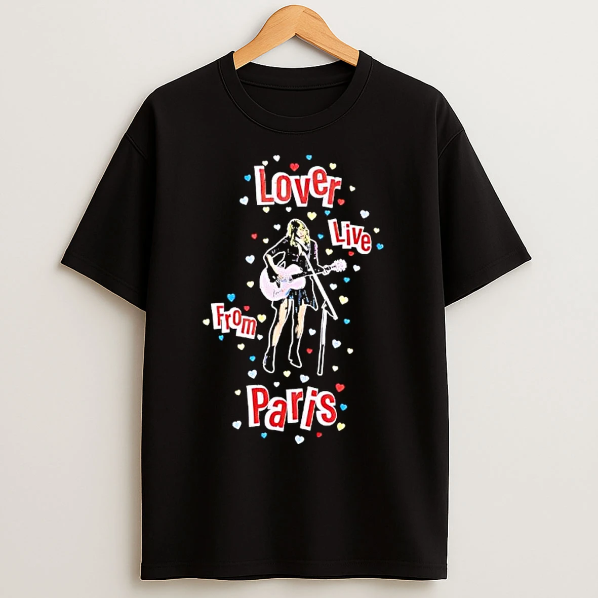 Classic Lover Live From Paris Taylor Graphic T Shirts