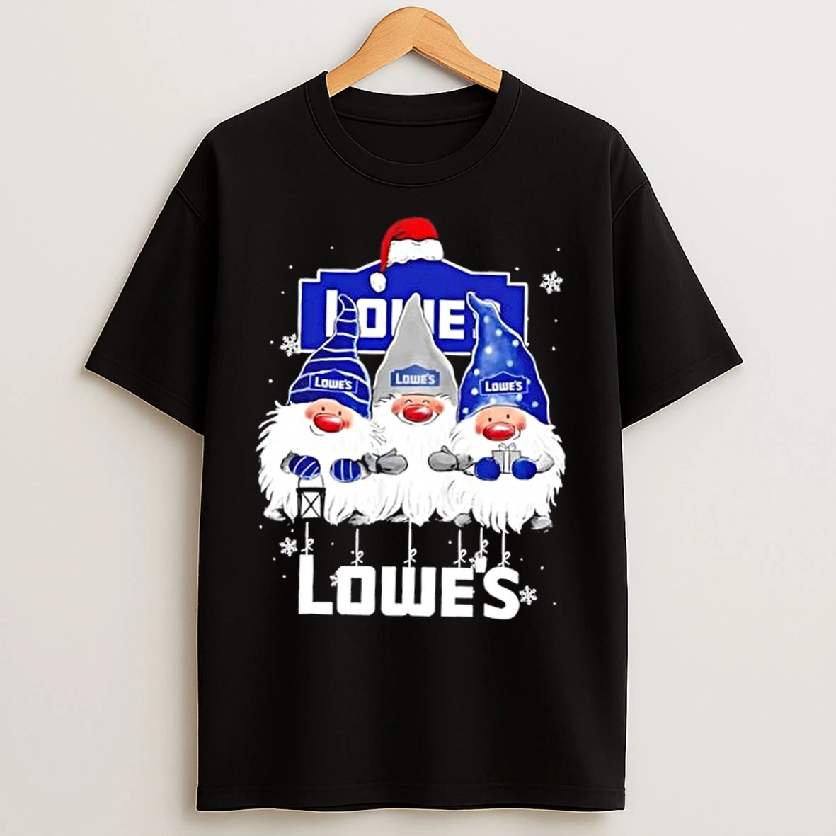 Classic Lowes X Gnome Merry Christmas T Shirts