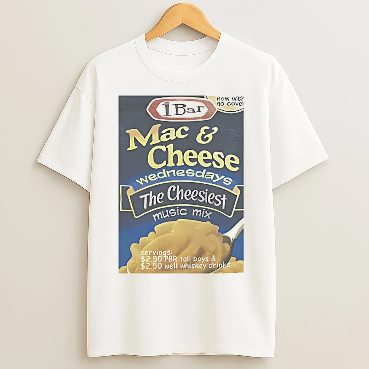 Classic Mac And Cheese Wednesdays The Cheesiest Music Mix T Shirts