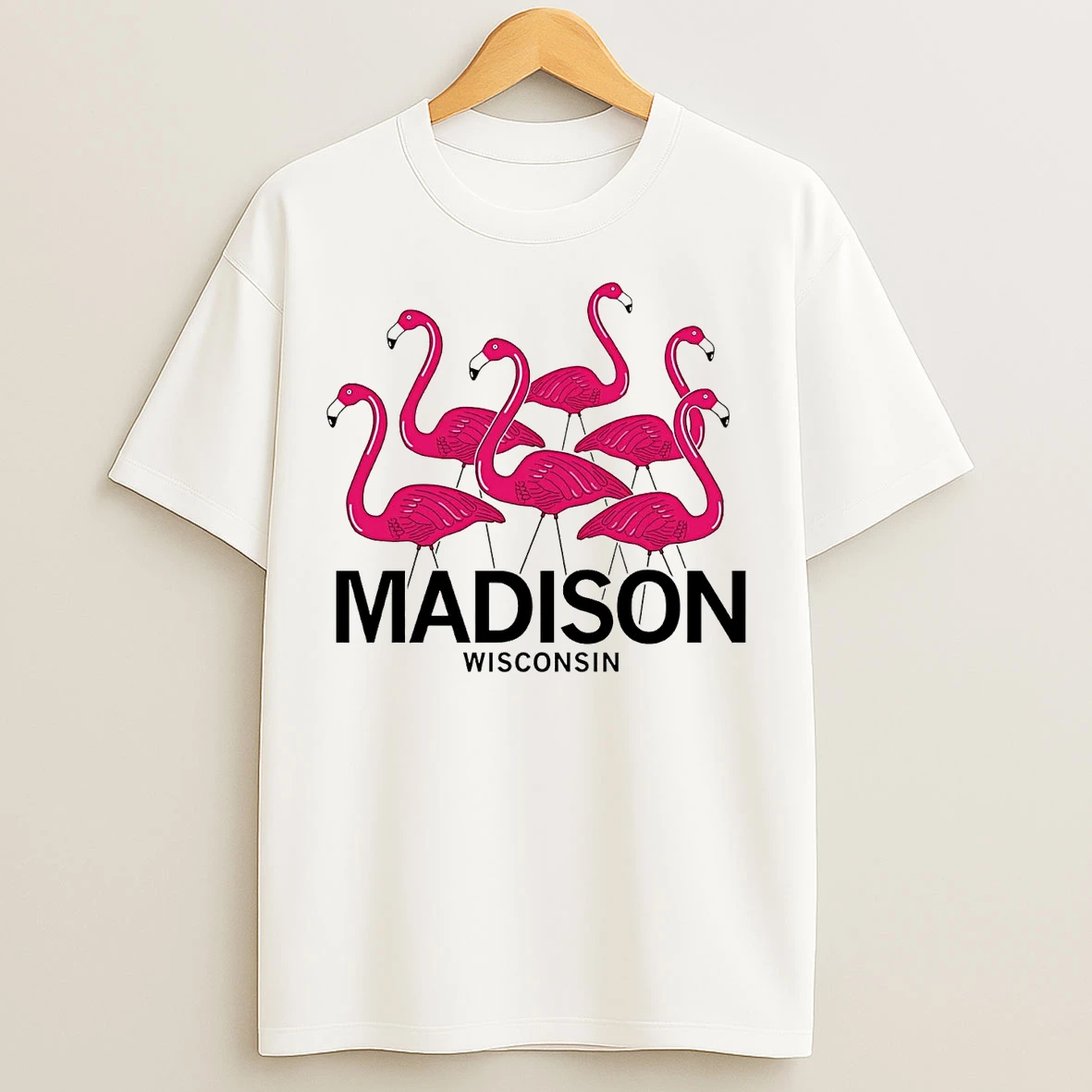 Classic Madison Flamingos Wisconsin 2025 T Shirts
