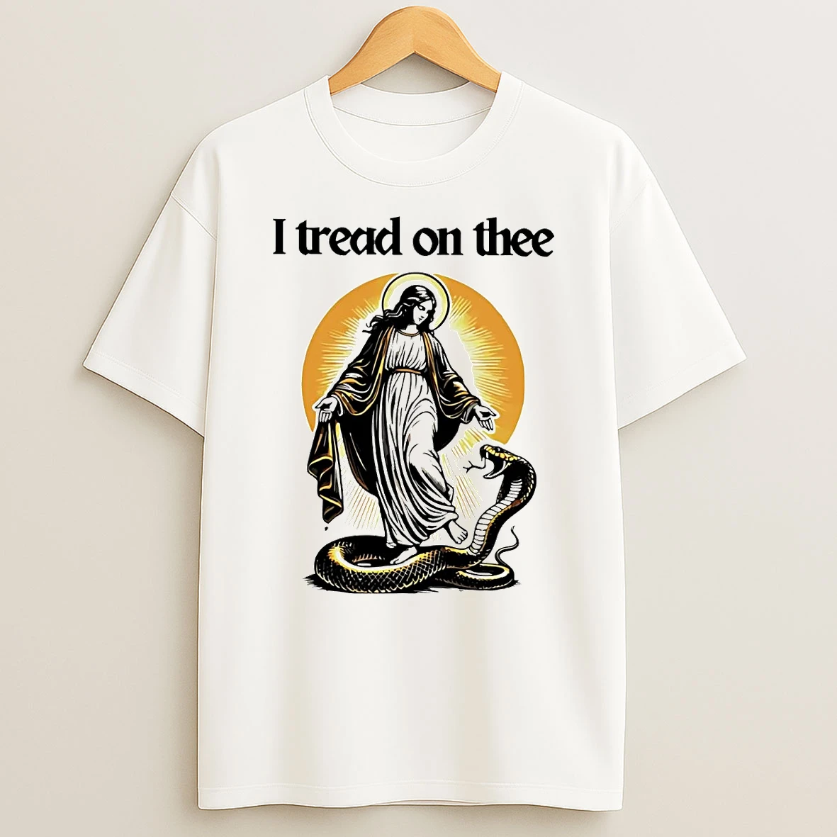 Classic Maria Magdalena I Tread On Thee T Shirts