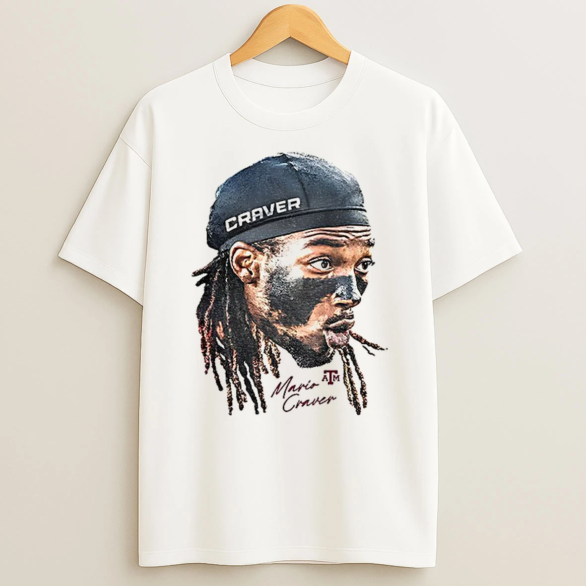 Classic Mario Craver Texas Am Aggies Nfl Football 2025 Signature T Shirts