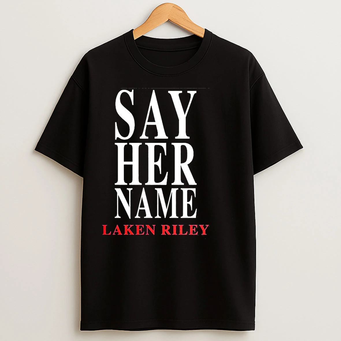 Classic Marjorie Taylor Greene Say Her Name Laken Rilen Political T Shirts