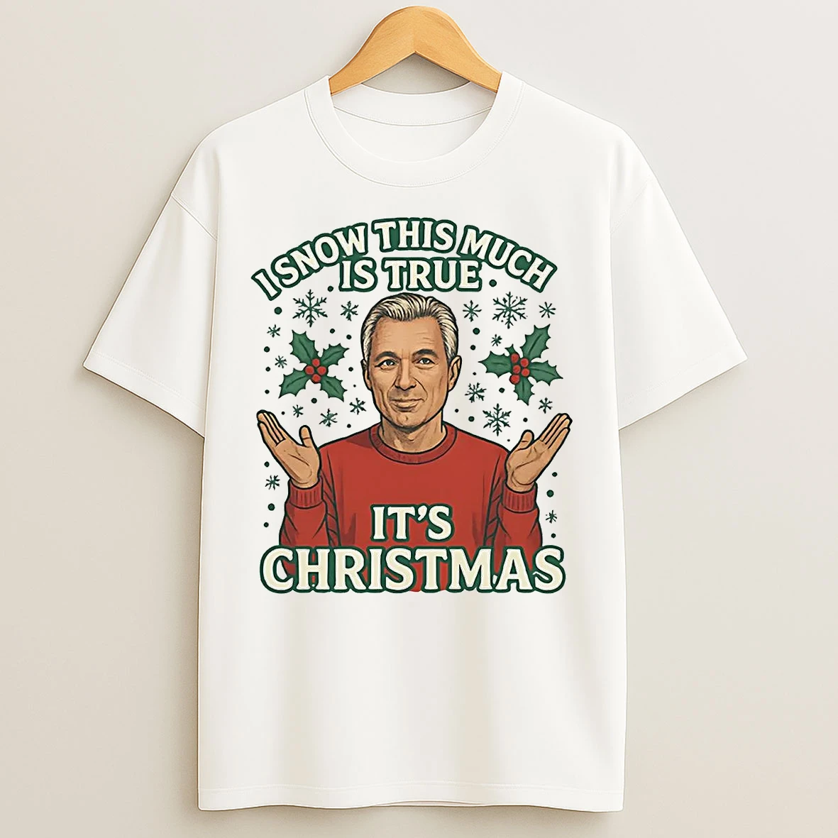 Classic Martin Kemp I Snow This Is Much Is True Christmas T Shirts