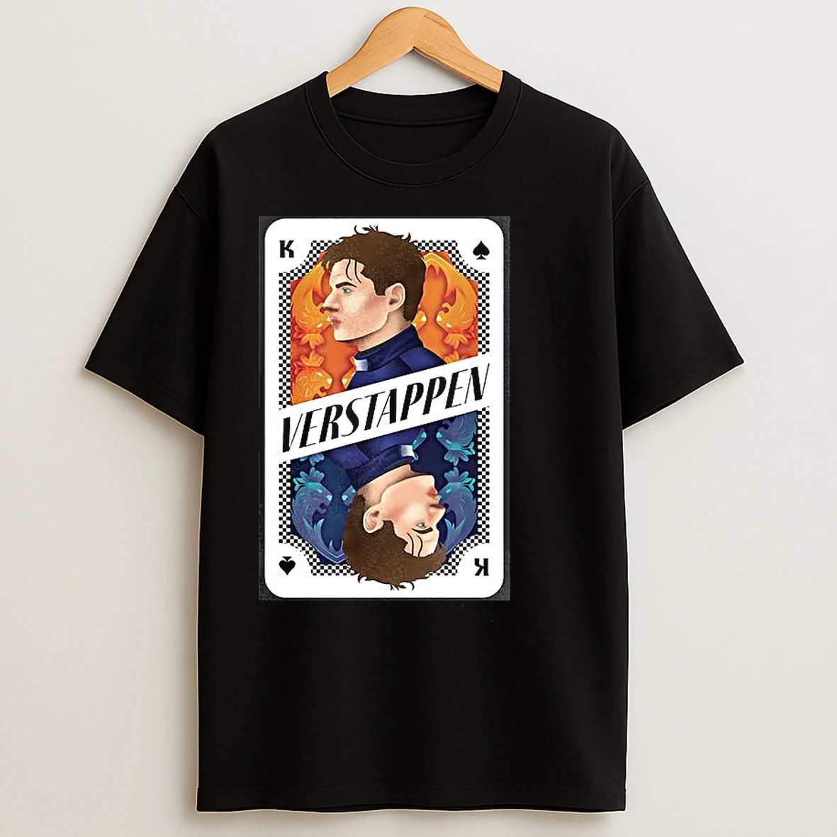 Classic Max Of Spades Card Verstappen T Shirts