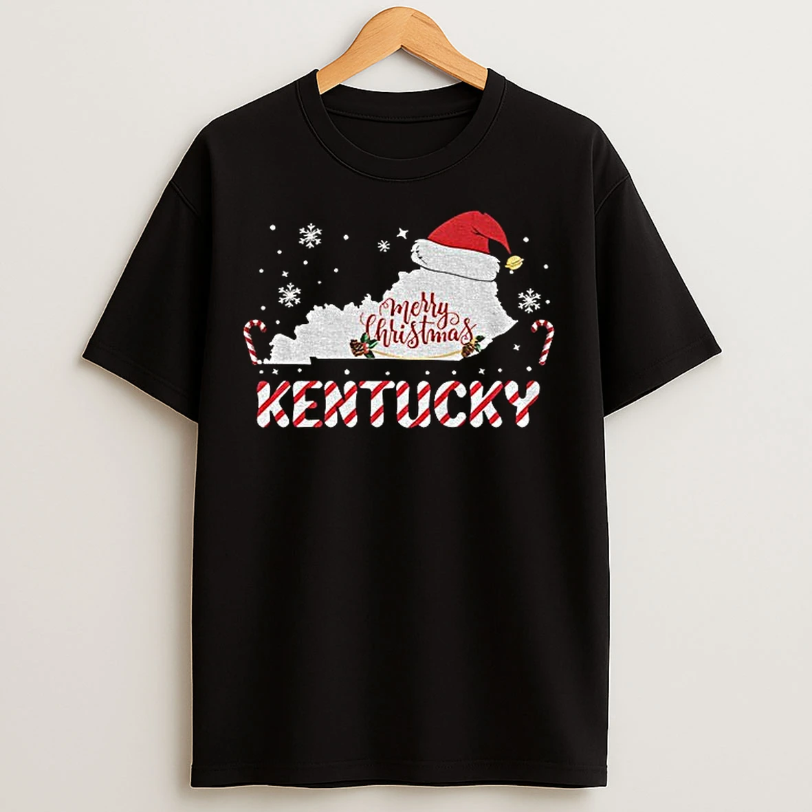 Classic Merry Christmas Kentucky T Shirts