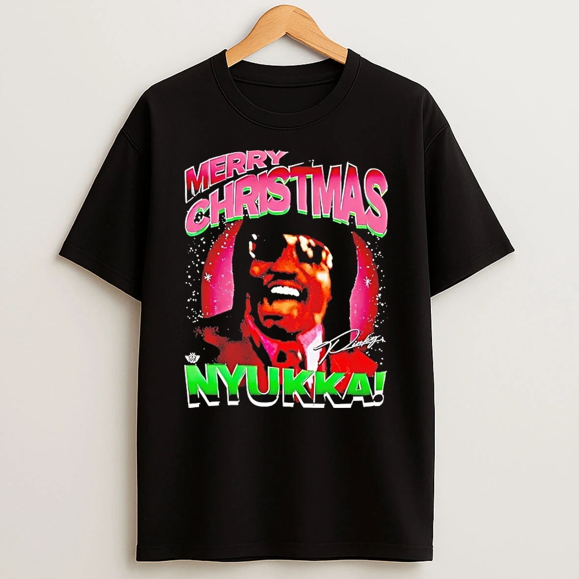 Classic Merry Christmas Nyukka Pinky T Shirts