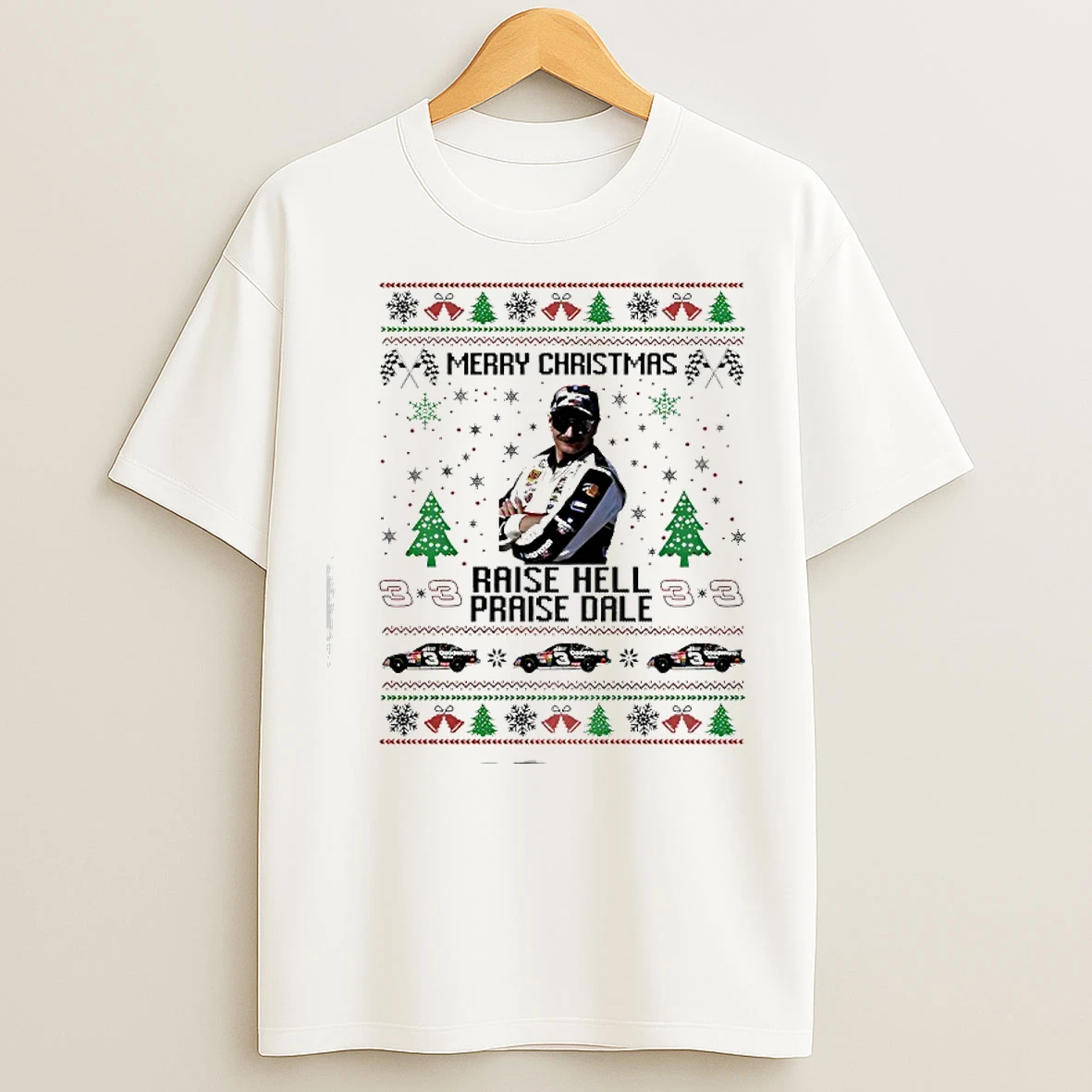 Classic Merry Christmas Raise Hell Praise Dale T Shirts