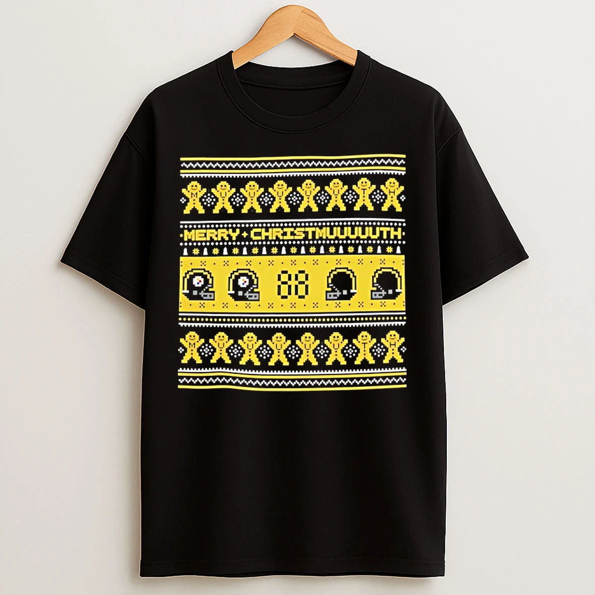 Classic Merry Christmuuuuuth Pat Freiermuth Steelers Ugly T Shirts