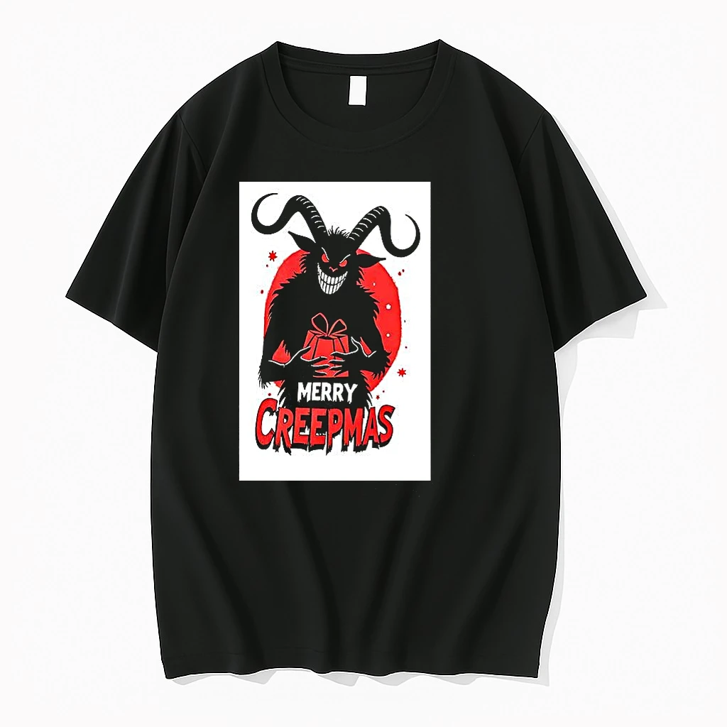 Classic Merry Creepmas Krampus Holiday Christmas T Shirts