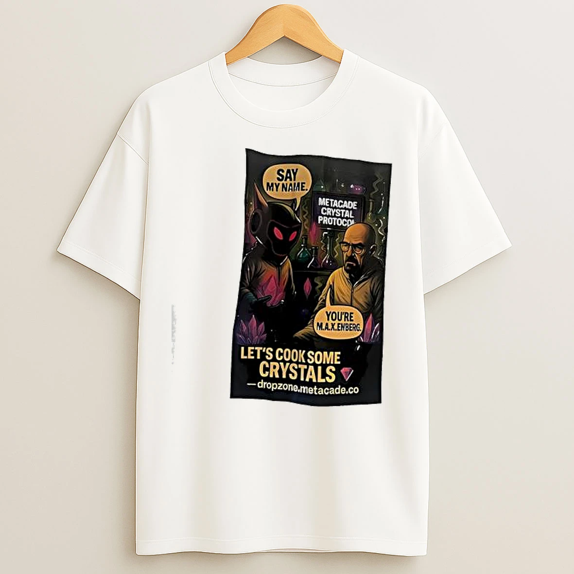 Classic Metacade Lets Cook Some Crystals T Shirts
