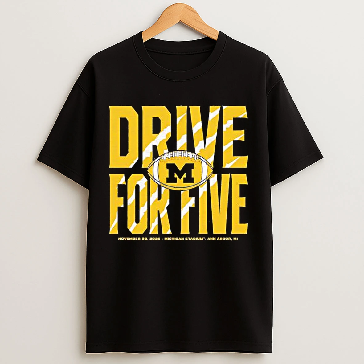 Classic Michigan Drive For Five The Game T Shirts