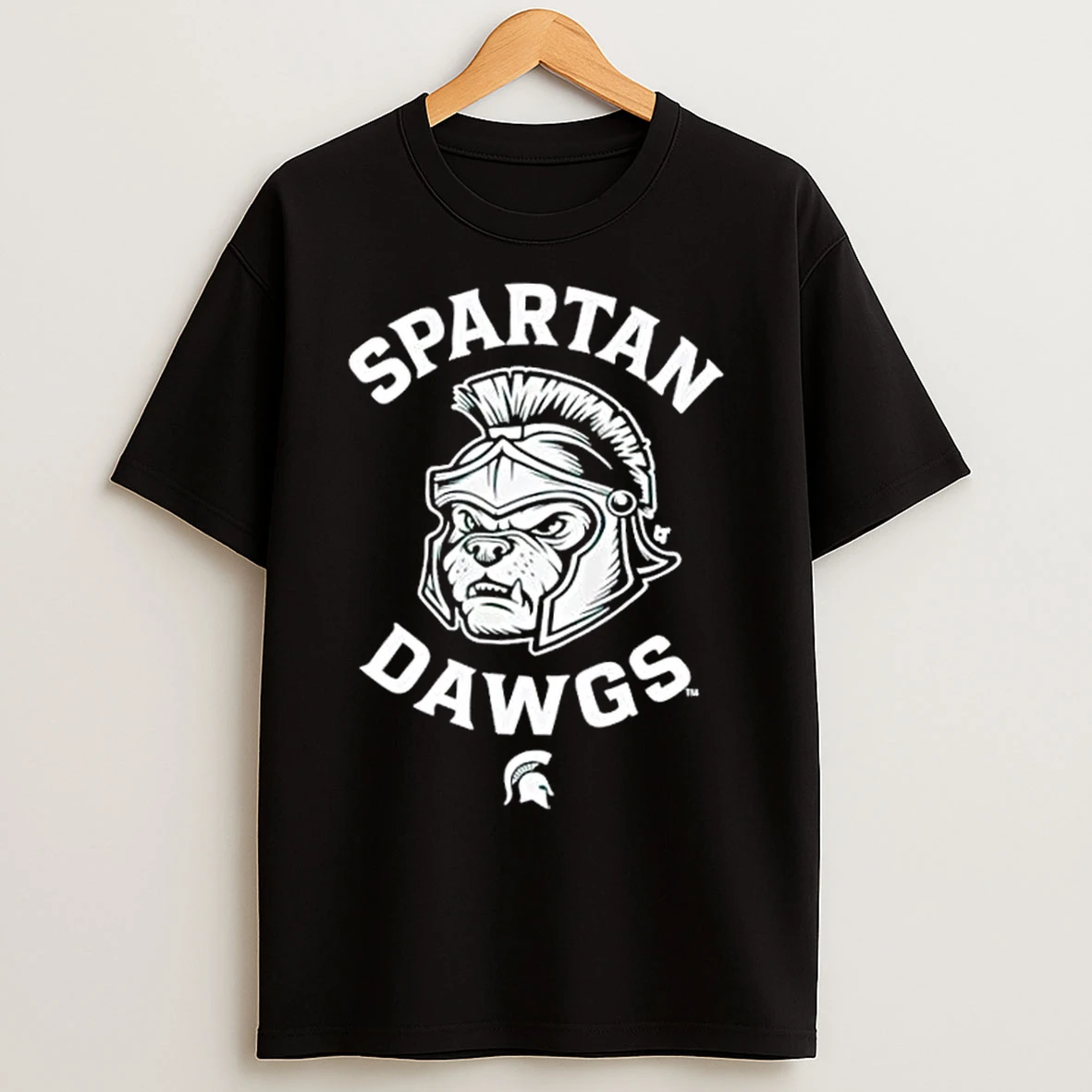 Classic Michigan State Basketball Spartan Dawgs T Shirts