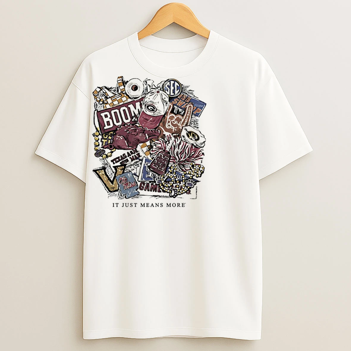 Classic Mississippi State Sec Gameday It Just Means More 2025 T Shirts