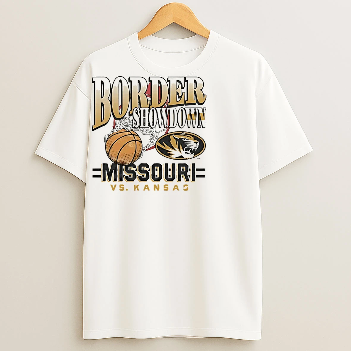 Classic Missouri Tigers Vs Kansas Jayhawks 2025 Border Showdown T Shirts