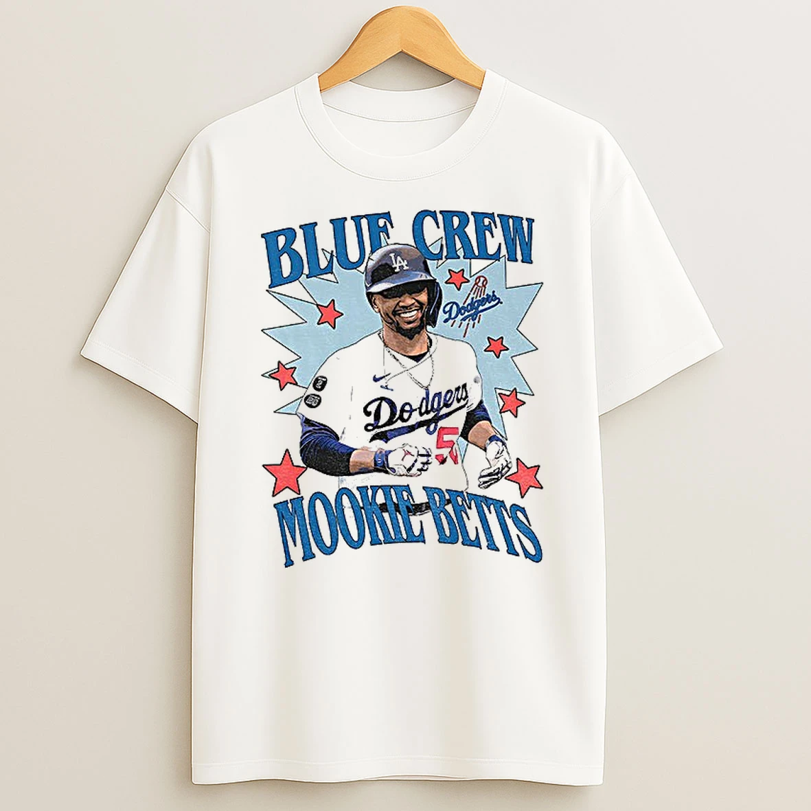 Classic Mookie Betts Blue Crew Los Angeles Dodgers Baseball Players World Series 2025 T Shirts