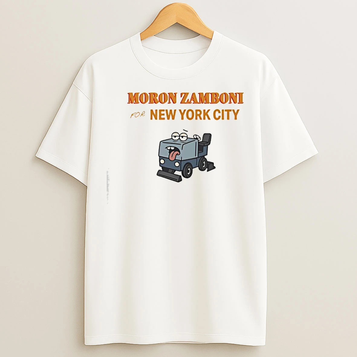 Classic Moron Zamboni For New York City T Shirts