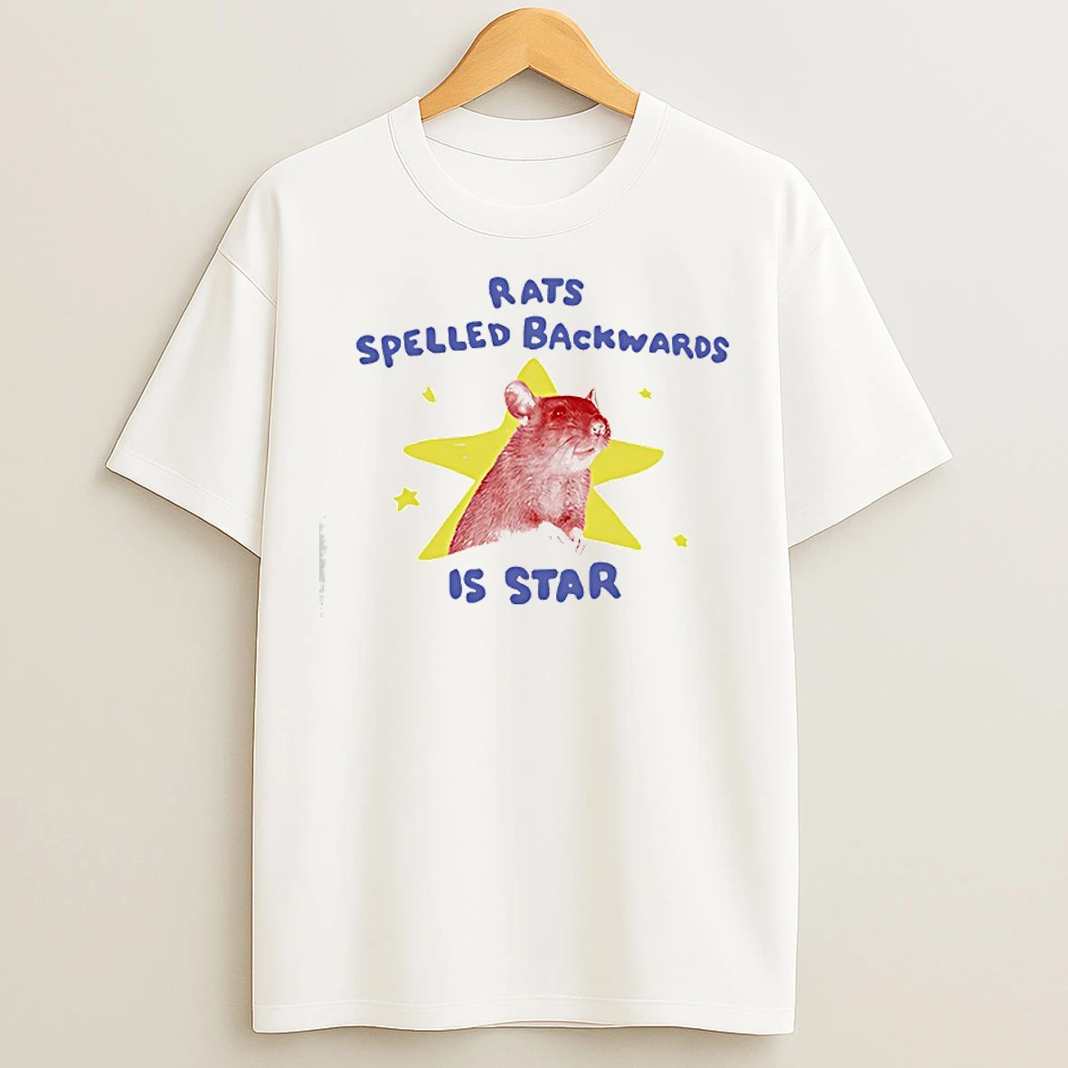 Classic Mouse Rats Spelled Backwards Is Star T Shirts